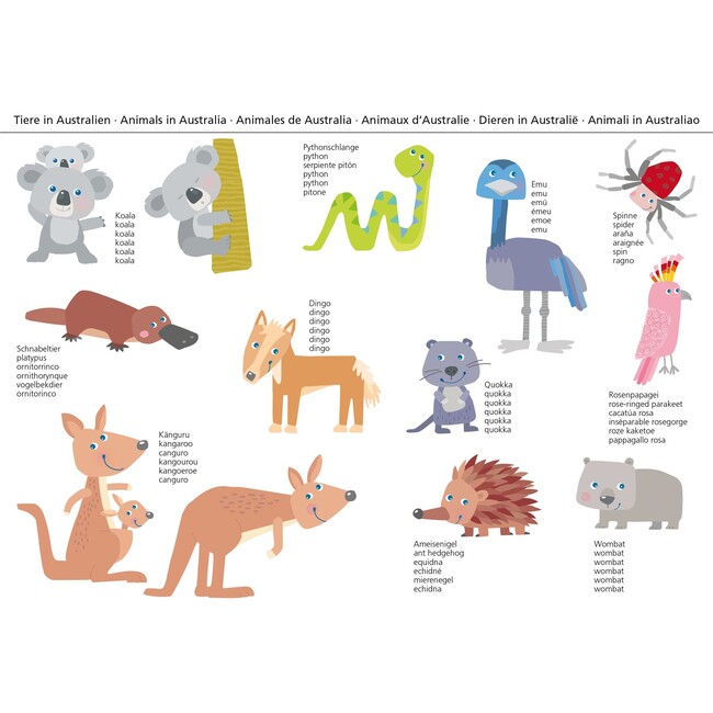 World of Animals Magnetic Game Box - Developmental Toys - 7