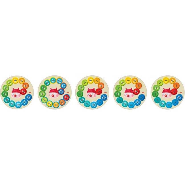 Rainbow Caterpillaring Threading Game - Developmental Toys - 6