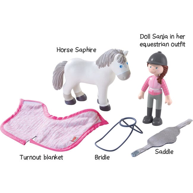 Little Friends Rider Sanya & Horse Saphira Play Set - Dollhouses - 7