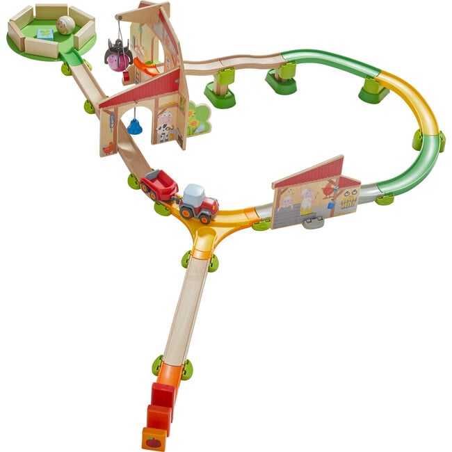 Kullerbu Farmyard Play Track Starter Set with Sound - Transportation - 2