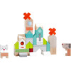 Dog and Cat Building Block Set - Developmental Toys - 3 - thumbnail