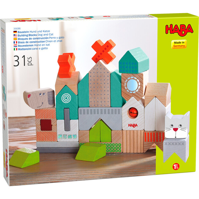 Dog and Cat Building Block Set - Developmental Toys - 5