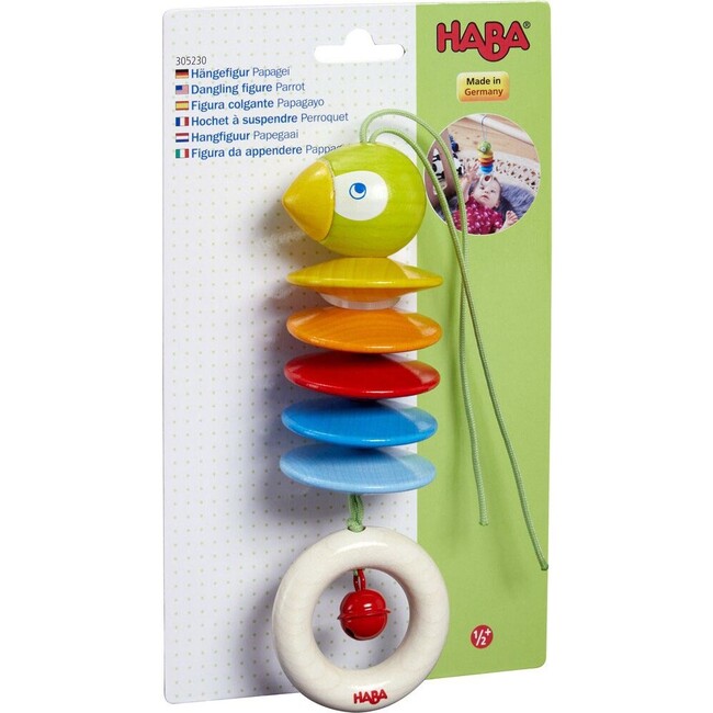Dangling Figure Parrot Stroller & Crib Toy - Rattles - 2