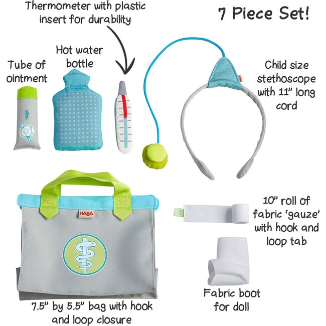 Doll Sized Doctor Play Set - Doll Accessories - 7