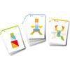 Arranging Game Funny Faces Tangram Wooden Tiles - Developmental Toys - 5