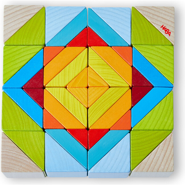 3D Puzzle Cube Mosaic Blocks - Developmental Toys - 1