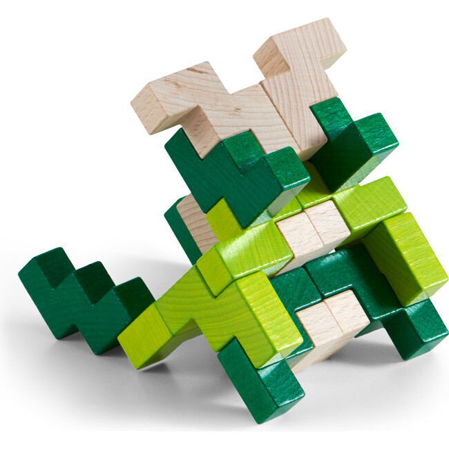 3D Viridis Wooden Blocks - Developmental Toys - 3