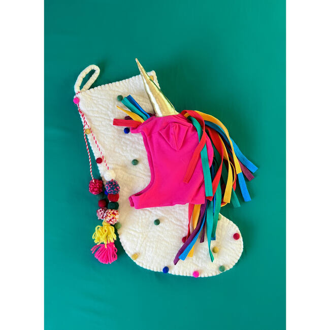 Unicorn Pajama Costume, Hot Pink