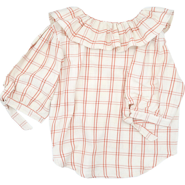 Women's Rosalind Blouse, Clementine - Blouses - 2