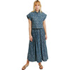 Women's Bergamo Skirt, Blue Thistle - Skirts - 1 - thumbnail