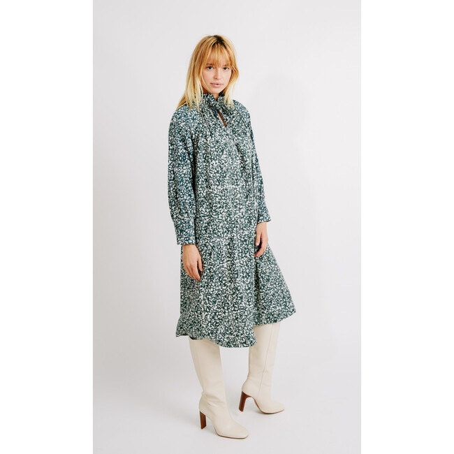 Women's Vienna High Neck Midi, Forest