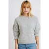 Women's Arosa Pullover, Dove Grey - Sweaters - 3