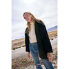Women's Verbier Open Ribbed Cardigan, Black - Sweaters - 5