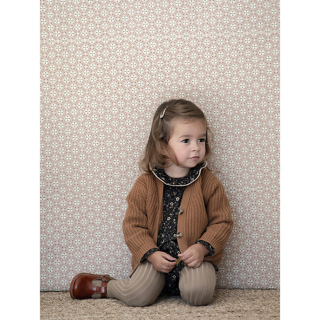 Philo Knit Cardigan, Biscuit - Cardigans - 5