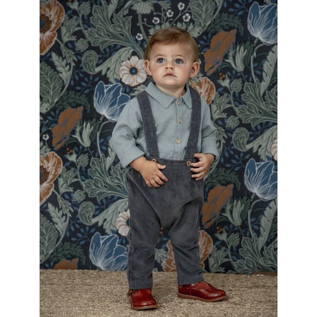 Germain Loose Fit Shirt With Two Pockets, Sea Foam - Shirts - 7