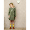 Altair Dress With Lace And Ruffle Details, Kaki - Dresses - 2