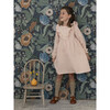 Altair Dress With Lace And Ruffle Details, Rose - Dresses - 4 - thumbnail