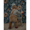 Baby Gabriel Corduroy Overall With Adjustable Shoulder Straps, Biscuit - Overalls - 7