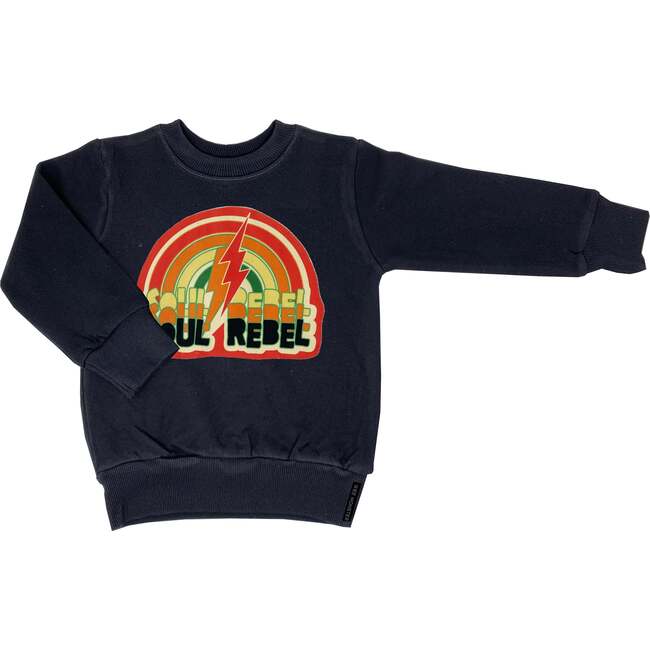 Soul Rebel Sweatshirt, Super Duper Black