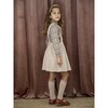 Clemetine Dungaree Dress With Crossover Straps, Rose - Dresses - 3 - thumbnail