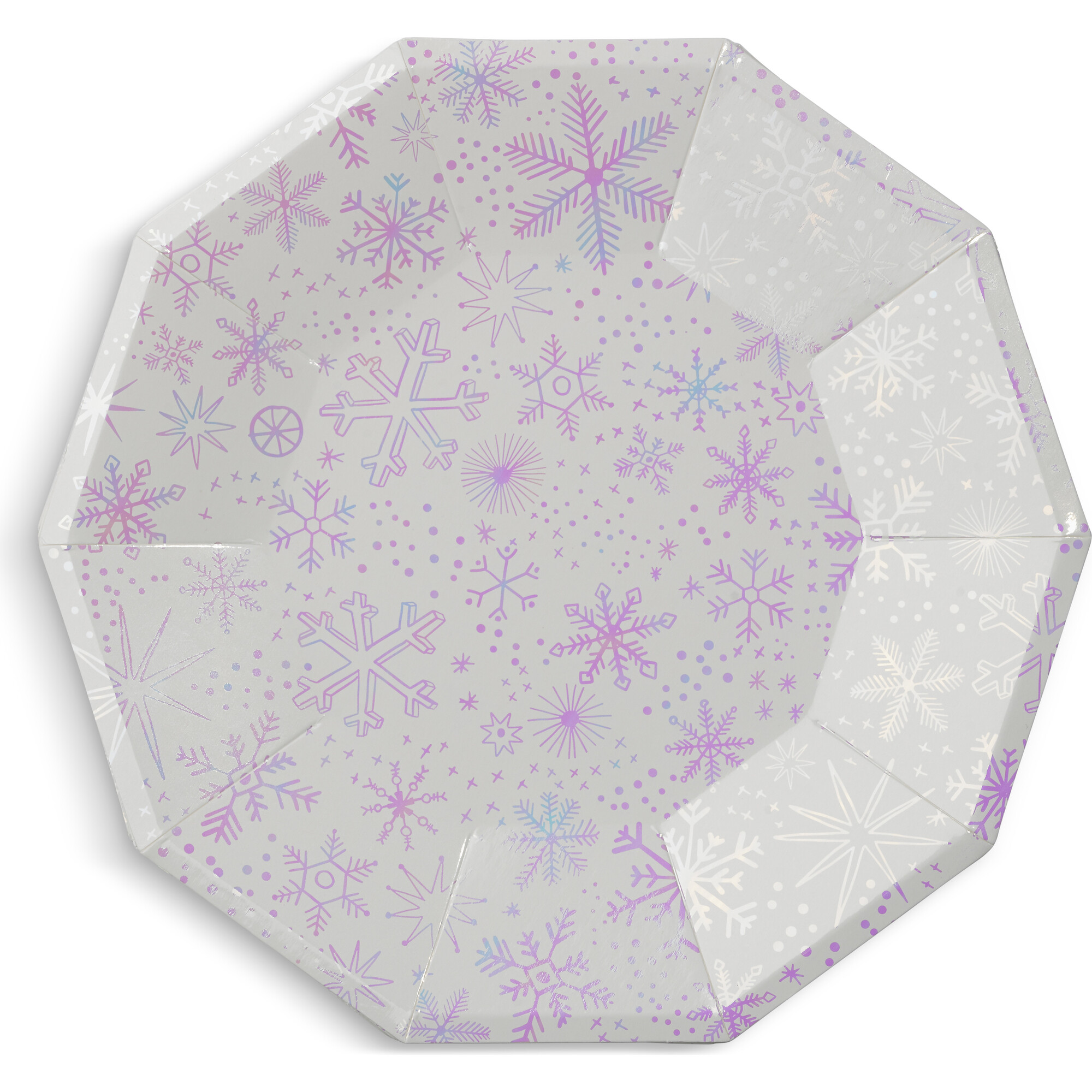 Frosted Large Plates - Party - 1