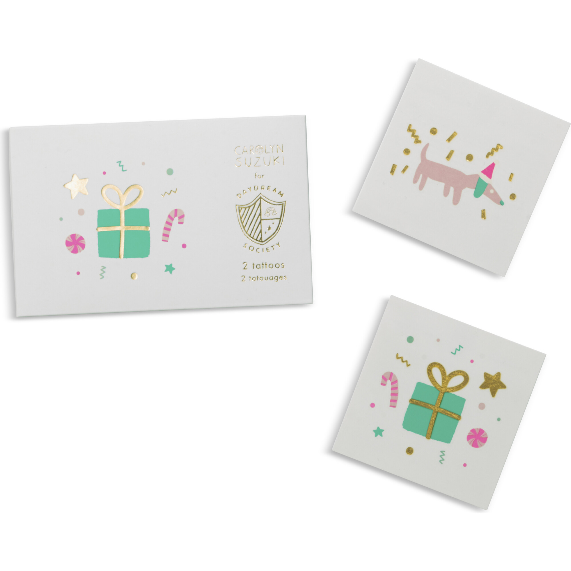 Merry + Bright Temporary Tattoos - Favors - 1