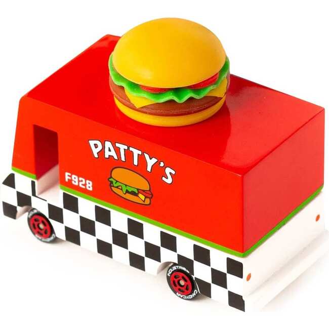 Patty's Burger Van, Red - Transportation - 1