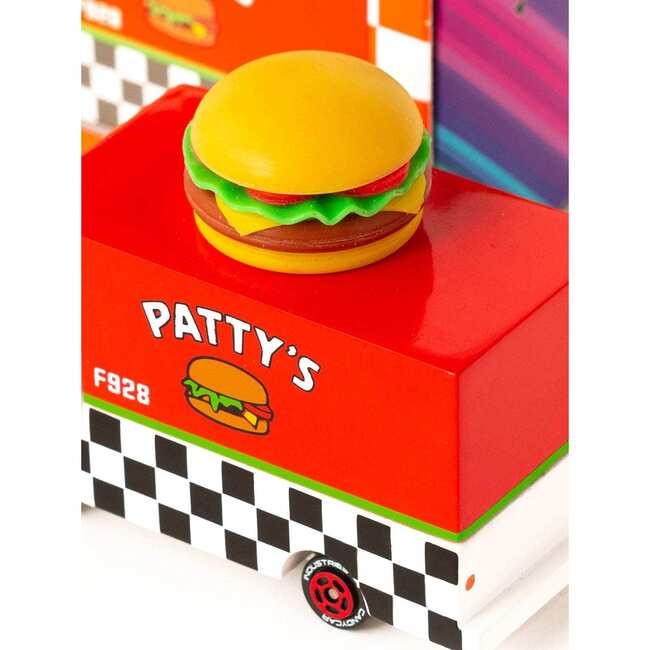 Patty's Burger Van, Red - Transportation - 4