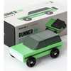 Runner Car, Green/Black - Transportation - 4