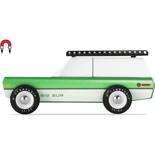 Big Sur Car, Green/White - Transportation - 3