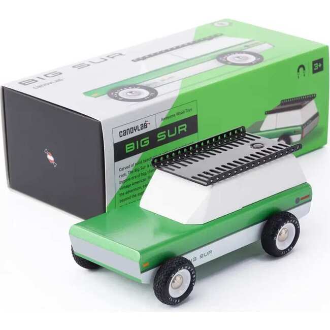 Big Sur Car, Green/White - Transportation - 4