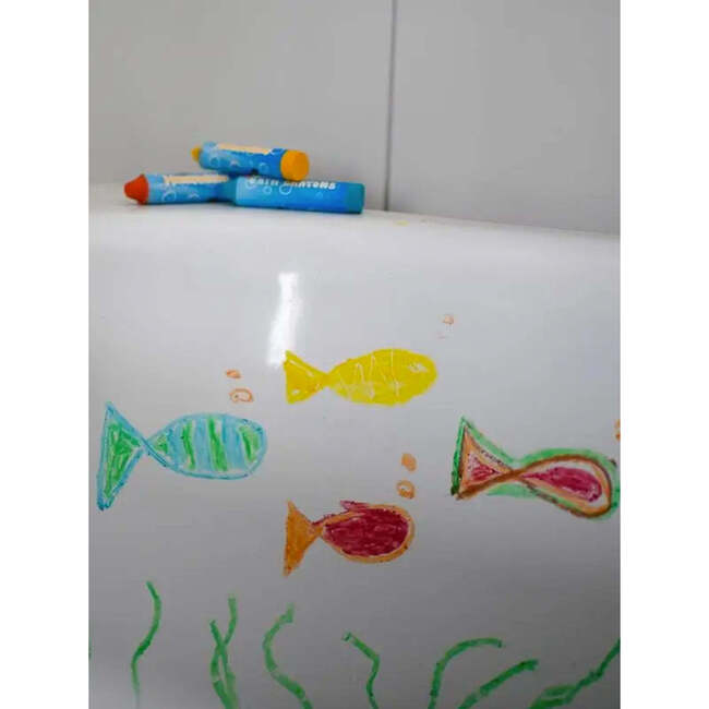 Bath Crayons, Multicolors - Bath Toys - 3