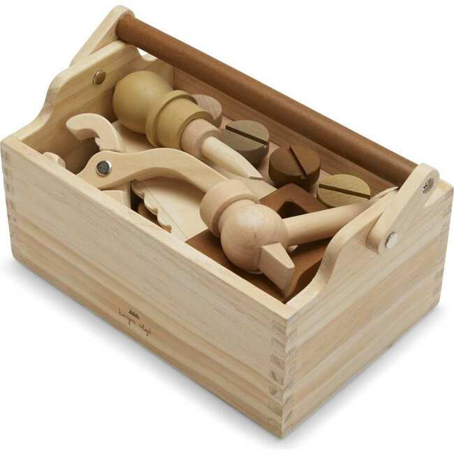 My First Tool Box, Beige/Brown - Woodens - 4