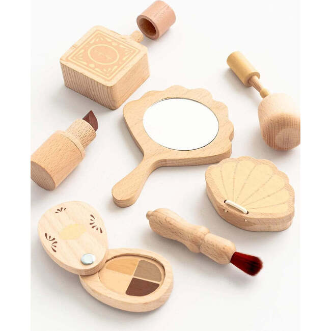 Wooden Beauty Set, Beige - Woodens - 3