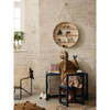 Round Dorm Hanging Shelf, Beige - Storage - 2