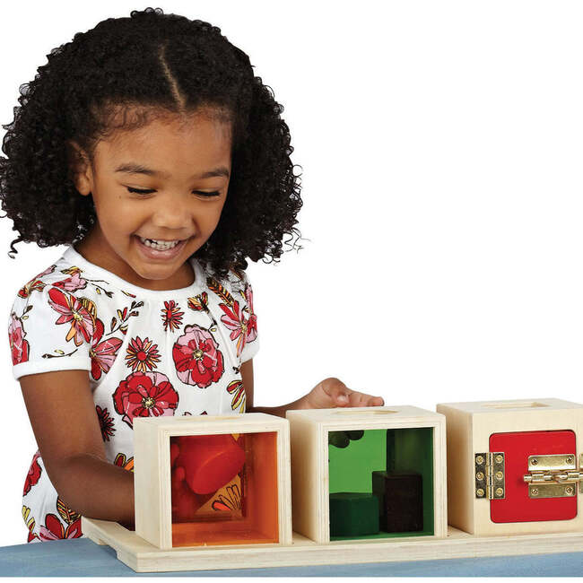 Peekaboo Lock Boxes, Multicolors - Developmental Toys - 3
