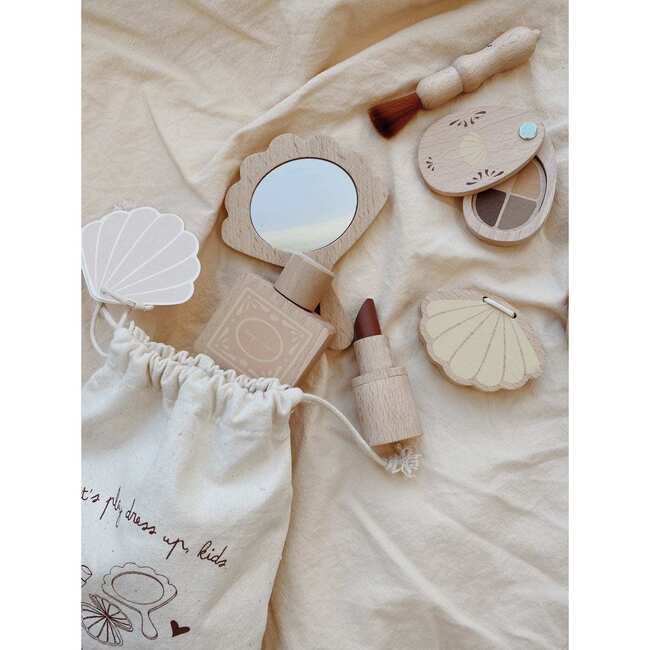 Wooden Beauty Set, Beige - Woodens - 5