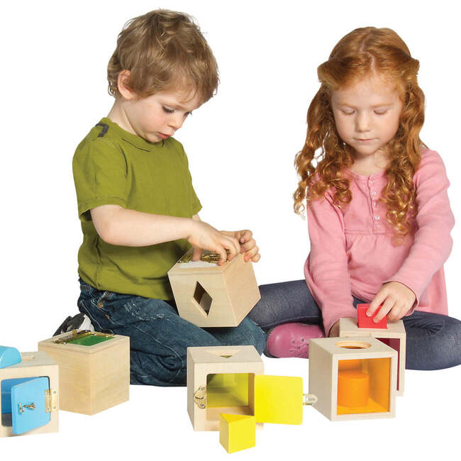 Peekaboo Lock Boxes, Multicolors - Developmental Toys - 4