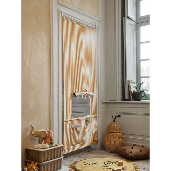 Pear Braided Basket, Beige - Storage - 2