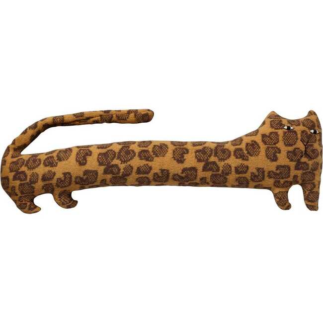 Lenny Leopard Plush Toy, Brown - Plush - 1