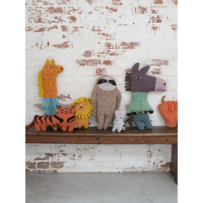 Joey Giraffe Plush Toy, Multicolors - Plush - 3