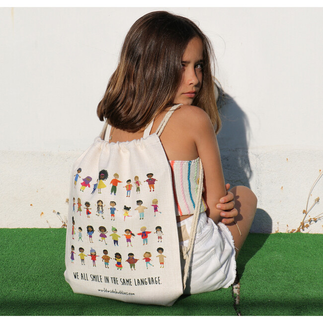 Smiles Drawstring Bag - Books - 3