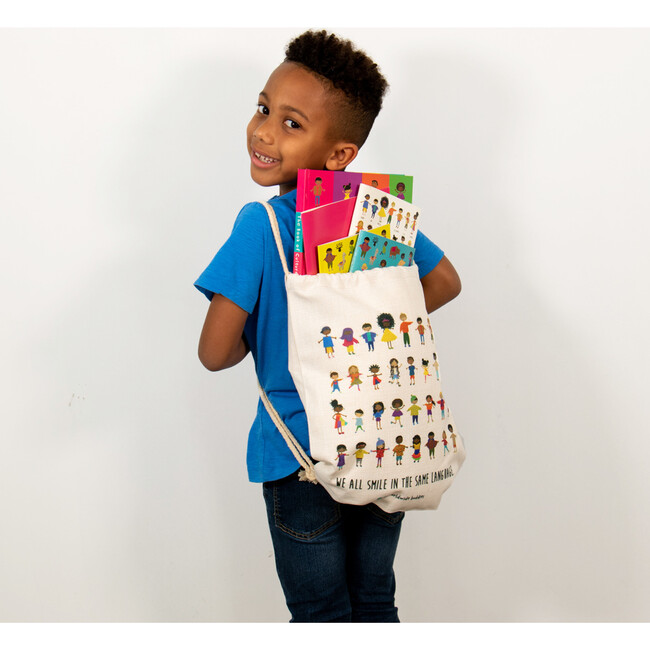 Smiles Drawstring Bag - Books - 4