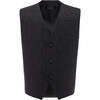 Paisley Print Vest & Bowtie, Black - Suits & Separates - 3 - thumbnail