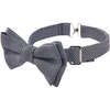Micro Print Vest & Bowtie, Grey - Suits & Separates - 5 - thumbnail