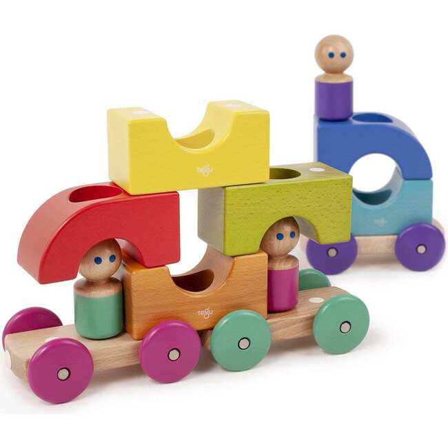 Magnetic Tram Train, Multicolors - Transportation - 2