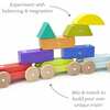 Magnetic Shape Train, Multicolors - Transportation - 5