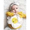 Egg Crinkle Toy, White/Yellow - Rattles - 2
