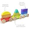 Magnetic Shape Train, Multicolors - Transportation - 6