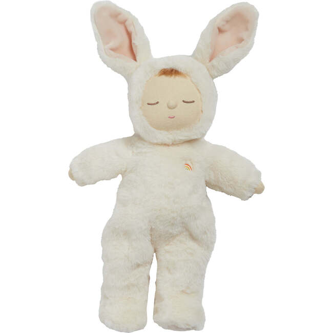 Bunny Moppet Cozy Dozy Plush Toy, White